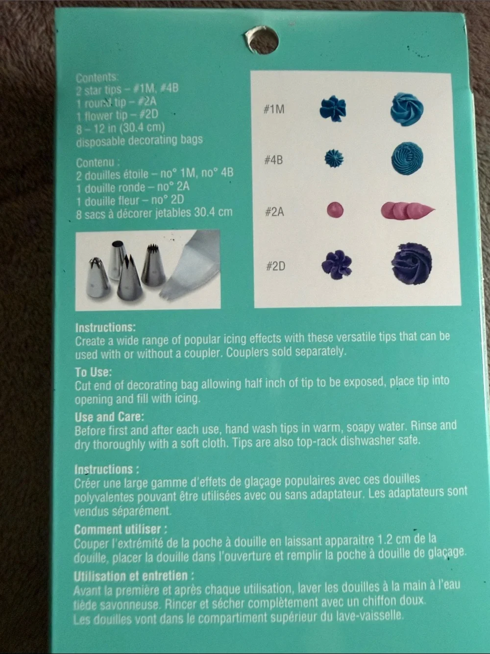 Celebrate It Treat Decorating Set - Teal Accents